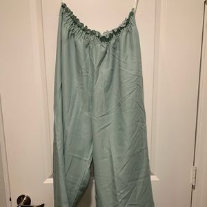 Green Palazzo Pants - NEVER WORN